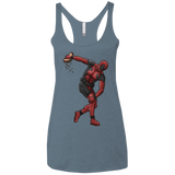 T-Shirts Indigo / X-Small Tacobolus Women's Triblend Racerback Tank