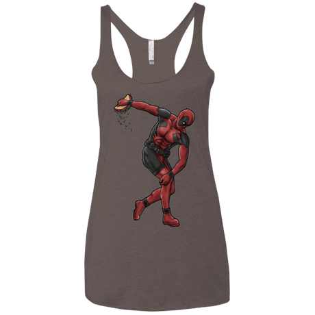 T-Shirts Macchiato / X-Small Tacobolus Women's Triblend Racerback Tank