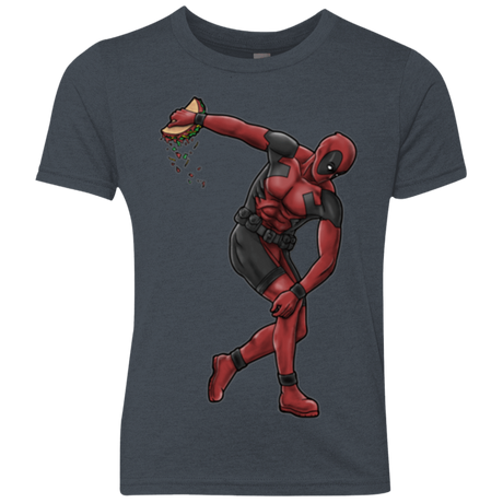 T-Shirts Vintage Navy / YXS Tacobolus Youth Triblend T-Shirt