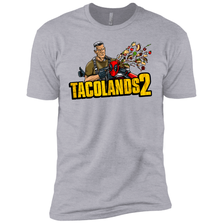 T-Shirts Heather Grey / YXS TACOLANDS 2 Boys Premium T-Shirt