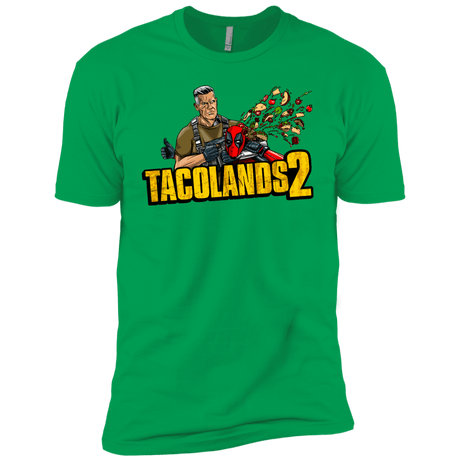 T-Shirts Kelly Green / YXS TACOLANDS 2 Boys Premium T-Shirt