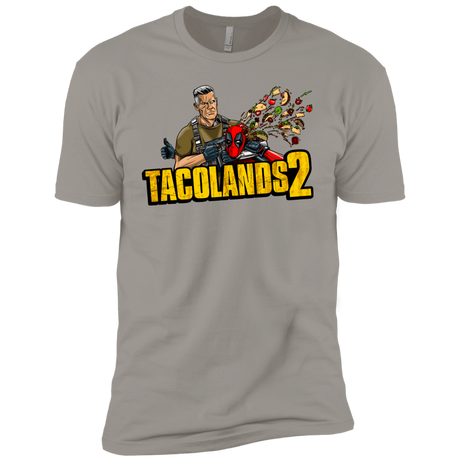 T-Shirts Light Grey / YXS TACOLANDS 2 Boys Premium T-Shirt