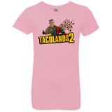 T-Shirts Light Pink / YXS TACOLANDS 2 Girls Premium T-Shirt