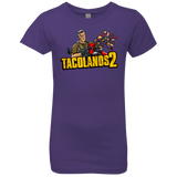 T-Shirts Purple Rush / YXS TACOLANDS 2 Girls Premium T-Shirt