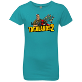 T-Shirts Tahiti Blue / YXS TACOLANDS 2 Girls Premium T-Shirt