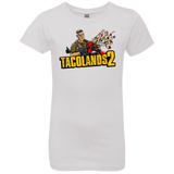 T-Shirts White / YXS TACOLANDS 2 Girls Premium T-Shirt