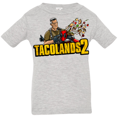 T-Shirts Heather Grey / 6 Months TACOLANDS 2 Infant Premium T-Shirt