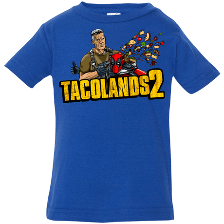 T-Shirts Royal / 6 Months TACOLANDS 2 Infant Premium T-Shirt
