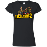 T-Shirts Black / S TACOLANDS 2 Junior Slimmer-Fit T-Shirt