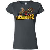 T-Shirts Charcoal / S TACOLANDS 2 Junior Slimmer-Fit T-Shirt