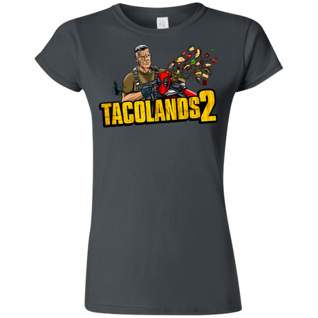 T-Shirts Charcoal / S TACOLANDS 2 Junior Slimmer-Fit T-Shirt