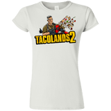 T-Shirts White / S TACOLANDS 2 Junior Slimmer-Fit T-Shirt