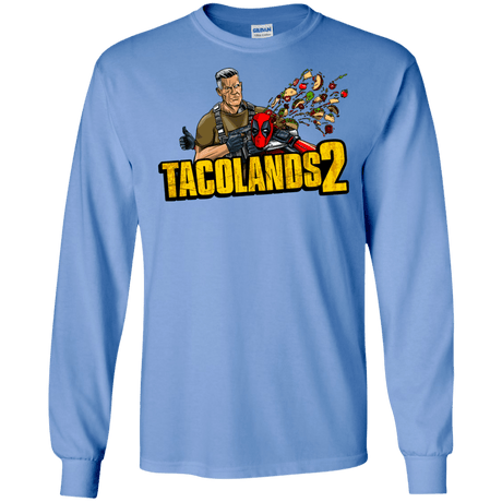 T-Shirts Carolina Blue / S TACOLANDS 2 Men's Long Sleeve T-Shirt