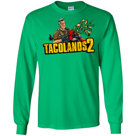 T-Shirts Irish Green / S TACOLANDS 2 Men's Long Sleeve T-Shirt