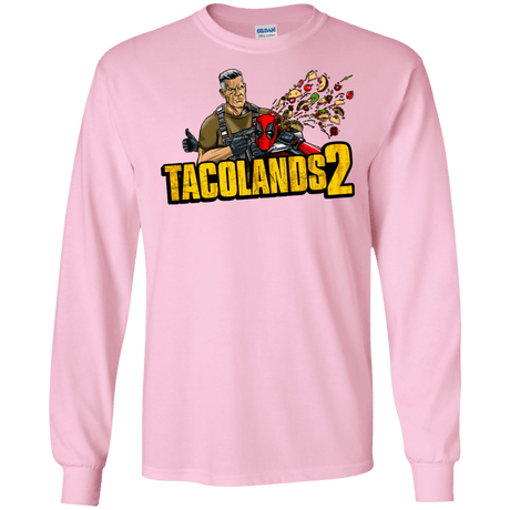 T-Shirts Light Pink / S TACOLANDS 2 Men's Long Sleeve T-Shirt