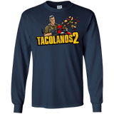 T-Shirts Navy / S TACOLANDS 2 Men's Long Sleeve T-Shirt