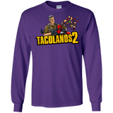 T-Shirts Purple / S TACOLANDS 2 Men's Long Sleeve T-Shirt