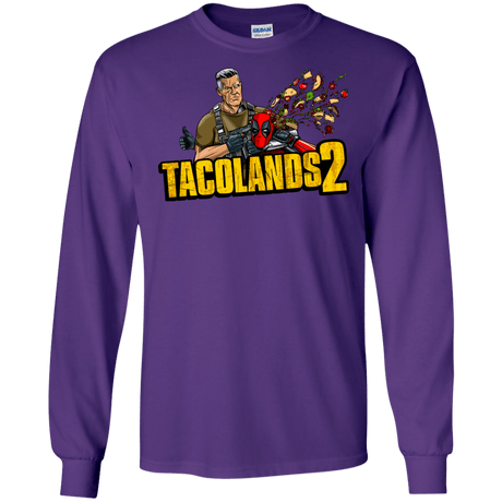 T-Shirts Purple / S TACOLANDS 2 Men's Long Sleeve T-Shirt