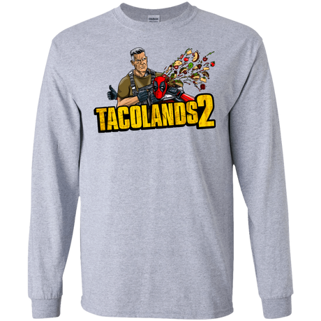 T-Shirts Sport Grey / S TACOLANDS 2 Men's Long Sleeve T-Shirt