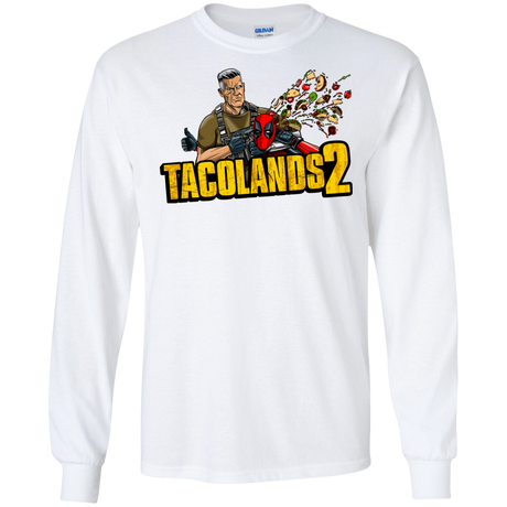 T-Shirts White / S TACOLANDS 2 Men's Long Sleeve T-Shirt