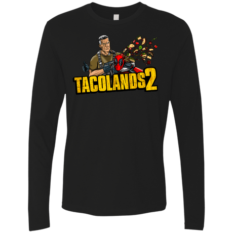 T-Shirts Black / S TACOLANDS 2 Men's Premium Long Sleeve
