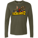T-Shirts Military Green / S TACOLANDS 2 Men's Premium Long Sleeve