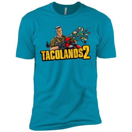 T-Shirts Turquoise / X-Small TACOLANDS 2 Men's Premium T-Shirt