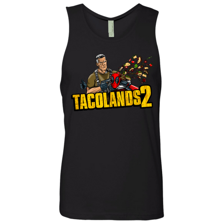 T-Shirts Black / S TACOLANDS 2 Men's Premium Tank Top