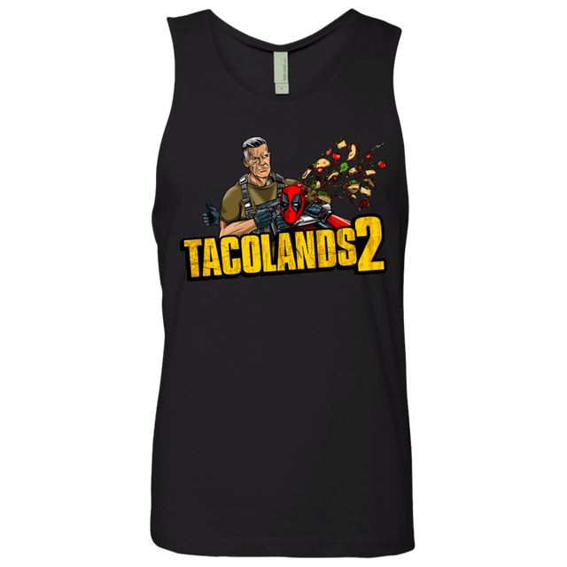 T-Shirts Black / S TACOLANDS 2 Men's Premium Tank Top