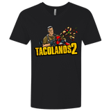 T-Shirts Black / X-Small TACOLANDS 2 Men's Premium V-Neck