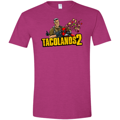 T-Shirts Antique Heliconia / S TACOLANDS 2 Men's Semi-Fitted Softstyle