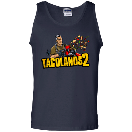 T-Shirts Navy / S TACOLANDS 2 Men's Tank Top