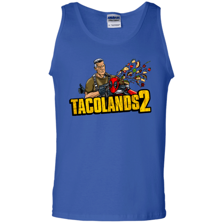 T-Shirts Royal / S TACOLANDS 2 Men's Tank Top