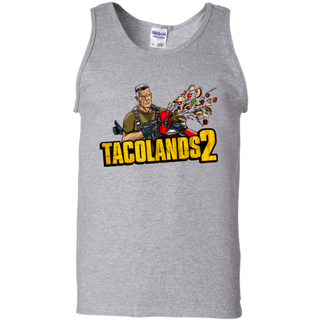 T-Shirts Sport Grey / S TACOLANDS 2 Men's Tank Top