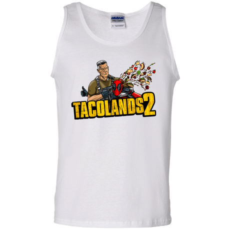 T-Shirts White / S TACOLANDS 2 Men's Tank Top