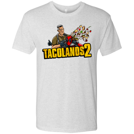 T-Shirts Heather White / S TACOLANDS 2 Men's Triblend T-Shirt