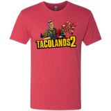 T-Shirts Vintage Red / S TACOLANDS 2 Men's Triblend T-Shirt