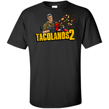 T-Shirts Black / XLT TACOLANDS 2 Tall T-Shirt
