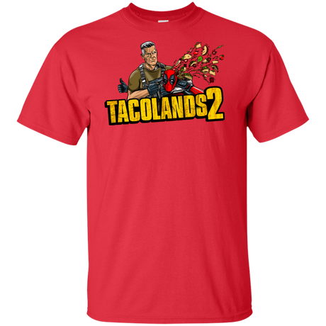 T-Shirts Red / XLT TACOLANDS 2 Tall T-Shirt