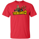 T-Shirts Red / XLT TACOLANDS 2 Tall T-Shirt