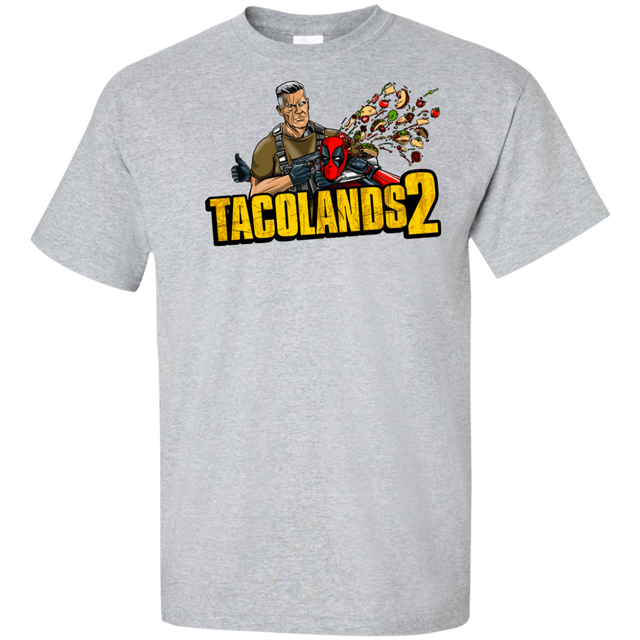 T-Shirts Sport Grey / XLT TACOLANDS 2 Tall T-Shirt