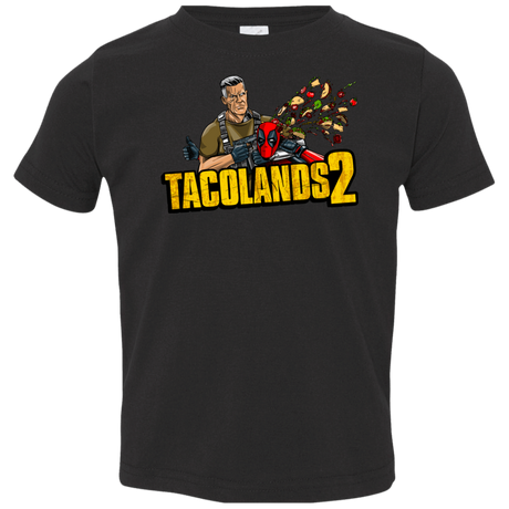 T-Shirts Black / 2T TACOLANDS 2 Toddler Premium T-Shirt