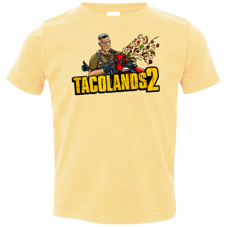 T-Shirts Butter / 2T TACOLANDS 2 Toddler Premium T-Shirt