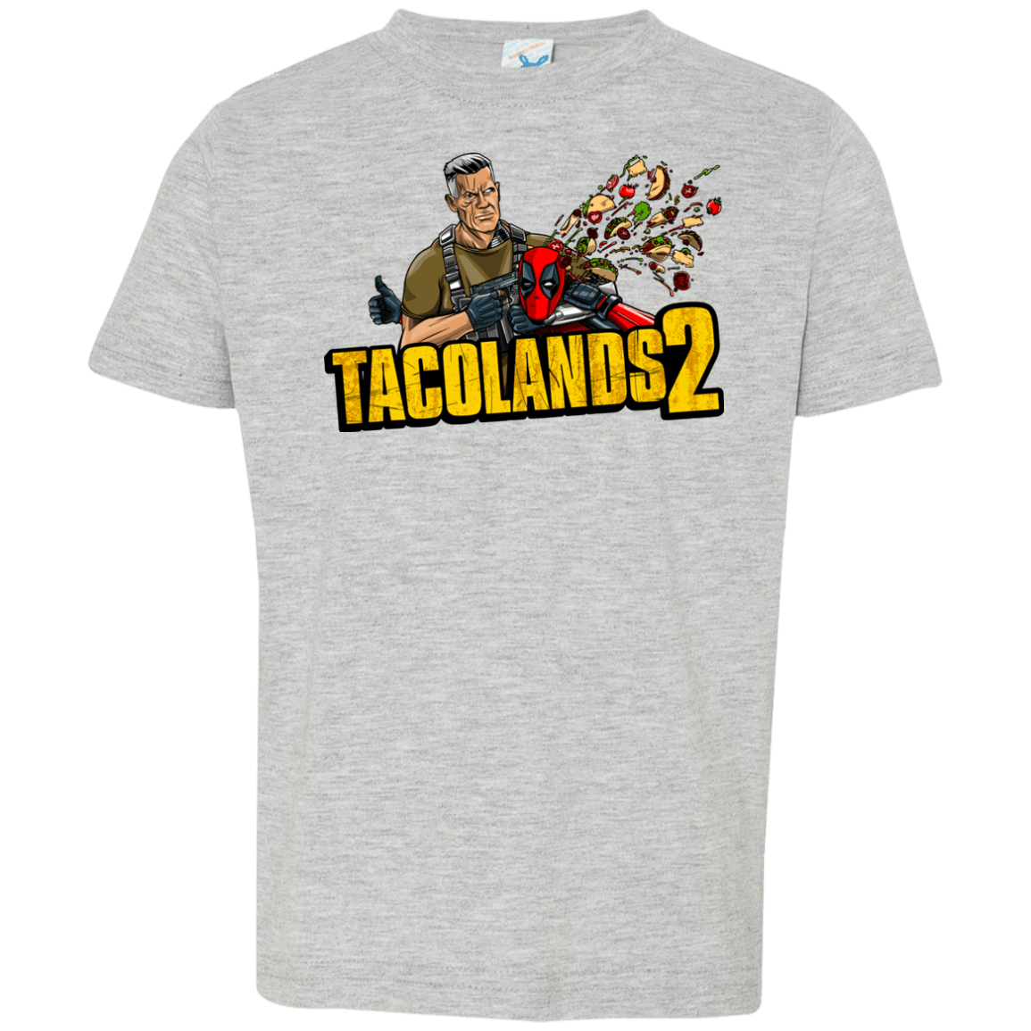 T-Shirts Heather Grey / 2T TACOLANDS 2 Toddler Premium T-Shirt