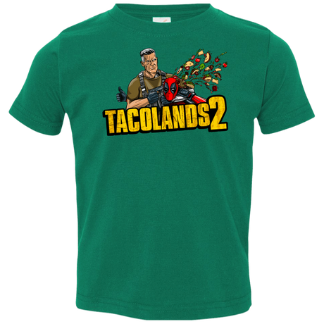 T-Shirts Kelly / 2T TACOLANDS 2 Toddler Premium T-Shirt