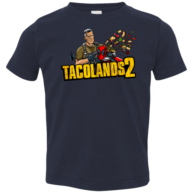 T-Shirts Navy / 2T TACOLANDS 2 Toddler Premium T-Shirt