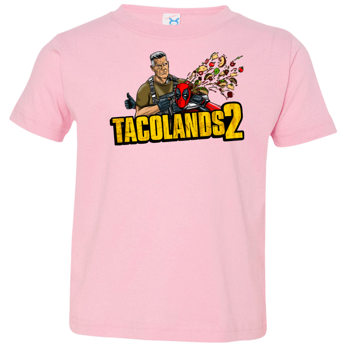 T-Shirts Pink / 2T TACOLANDS 2 Toddler Premium T-Shirt