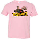 T-Shirts Pink / 2T TACOLANDS 2 Toddler Premium T-Shirt