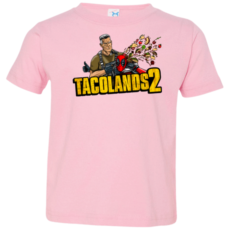 T-Shirts Pink / 2T TACOLANDS 2 Toddler Premium T-Shirt