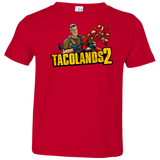 T-Shirts Red / 2T TACOLANDS 2 Toddler Premium T-Shirt